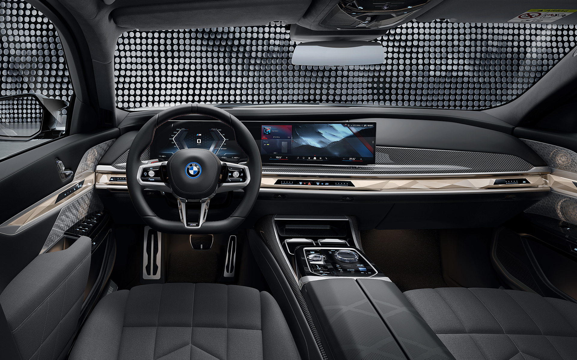 BMW i7 M70 xDrive Sedan, habitaclu interior